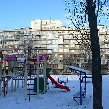 Homelike Flat Near The Iec On Levoberezhnaya Kiev Dış mekan fotoğraf